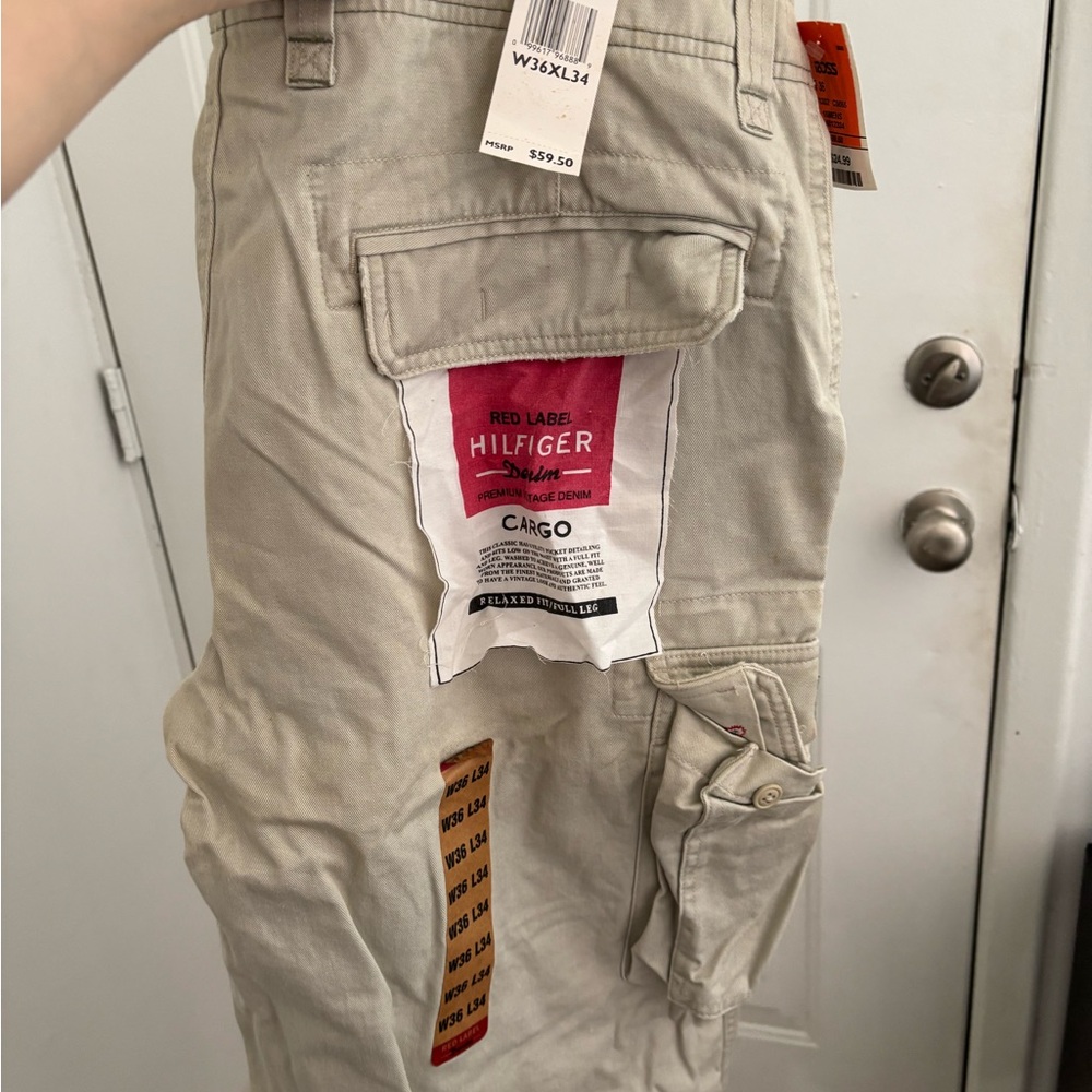 Tommy Hilfiger Men's Cargo Pants - Beige